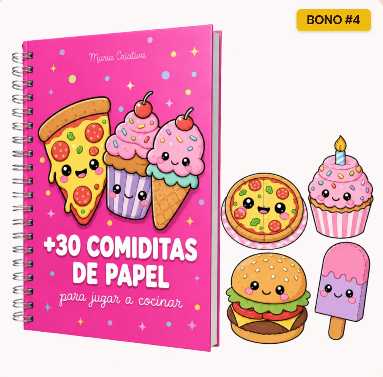 +30 Comidinhas e Pratos de Papel